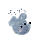 ふわふわ わんちゃん（個別スタンプ：4）