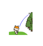 ゴルフの練習2（個別スタンプ：1）