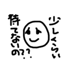 顔文字ひねり（個別スタンプ：7）