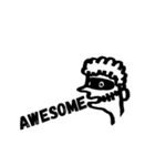 Scratch mask    stamp【No.3】（個別スタンプ：1）