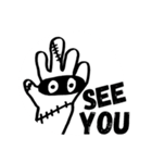Scratch mask    stamp【No.3】（個別スタンプ：3）