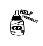 Scratch mask    stamp【No.3】（個別スタンプ：19）