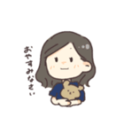 日常で使いやすいかわいいスタンプ（個別スタンプ：3）