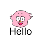 サンショウウオのピンクレモネード（個別スタンプ：1）