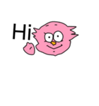 サンショウウオのピンクレモネード（個別スタンプ：2）