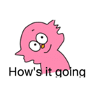 サンショウウオのピンクレモネード（個別スタンプ：17）