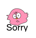 サンショウウオのピンクレモネード（個別スタンプ：24）