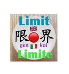 二字熟語の英語とイタリア語 3（個別スタンプ：2）