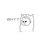 あかちゃんのゆるい表情で癒されたい（個別スタンプ：4）