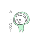 あかちゃんのゆるい表情で癒されたい（個別スタンプ：8）
