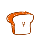にっこりしょくぱん（個別スタンプ：1）
