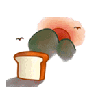 にっこりしょくぱん（個別スタンプ：40）