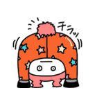 もっちりほっぺのゆるかわうさぎ（個別スタンプ：16）