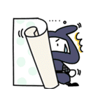 もっちりほっぺのゆるかわうさぎ（個別スタンプ：33）