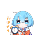 無表情なくらげちゃんスタンプ（個別スタンプ：1）