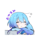 無表情なくらげちゃんスタンプ（個別スタンプ：2）