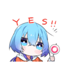 無表情なくらげちゃんスタンプ（個別スタンプ：3）