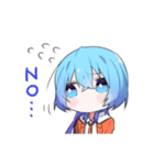 無表情なくらげちゃんスタンプ（個別スタンプ：4）