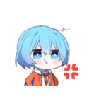 無表情なくらげちゃんスタンプ（個別スタンプ：7）