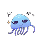 無表情なくらげちゃんスタンプ（個別スタンプ：13）