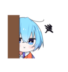 無表情なくらげちゃんスタンプ（個別スタンプ：15）