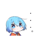 無表情なくらげちゃんスタンプ（個別スタンプ：16）