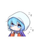 無表情なくらげちゃんスタンプ（個別スタンプ：19）
