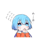 無表情なくらげちゃんスタンプ（個別スタンプ：20）
