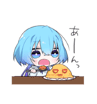 無表情なくらげちゃんスタンプ（個別スタンプ：23）