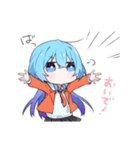 無表情なくらげちゃんスタンプ（個別スタンプ：27）