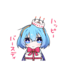 無表情なくらげちゃんスタンプ（個別スタンプ：37）
