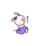 子うさぎのみみこ（個別スタンプ：21）