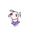 子うさぎのみみこ（個別スタンプ：24）