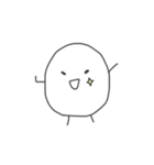 シンプルたまごさん（個別スタンプ：7）