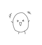 シンプルたまごさん（個別スタンプ：8）