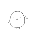 シンプルたまごさん（個別スタンプ：21）