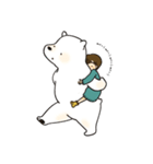 シロクマと女の子の日常2（個別スタンプ：6）