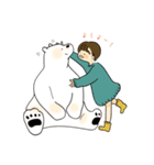 シロクマと女の子の日常2（個別スタンプ：10）