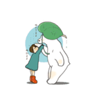 シロクマと女の子の日常2（個別スタンプ：14）