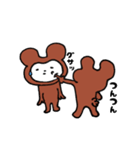 ちょっと悪いクマ（個別スタンプ：15）