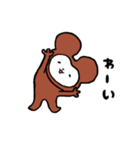 ちょっと悪いクマ（個別スタンプ：36）