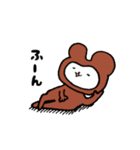 ちょっと悪いクマ（個別スタンプ：37）