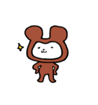 ちょっと悪いクマ（個別スタンプ：39）