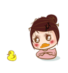 ツンデレ女子 张（個別スタンプ：19）