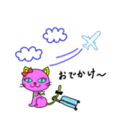 ピンクなネコ ティナ（個別スタンプ：28）