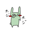 ほっぺたはみだしうさぎ（個別スタンプ：19）