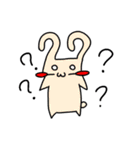 ほっぺたはみだしうさぎ（個別スタンプ：22）