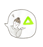ぽっちゃりふくよか女子（個別スタンプ：11）
