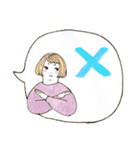 ぽっちゃりふくよか女子（個別スタンプ：12）
