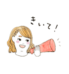 ぽっちゃりふくよか女子（個別スタンプ：25）